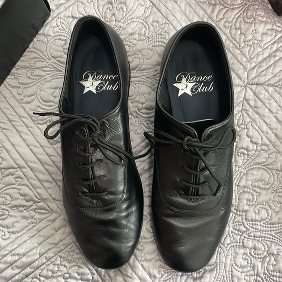 Mens leather dance shoes main image 6